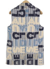 Multicoloured Viscose Waistcoat