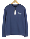 Blue Cotton Sweatshirt