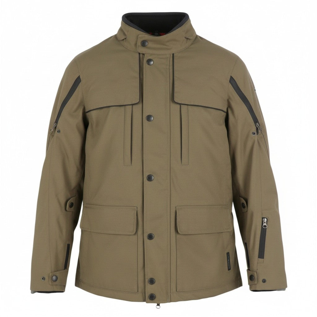 Beige Polyamidjacke