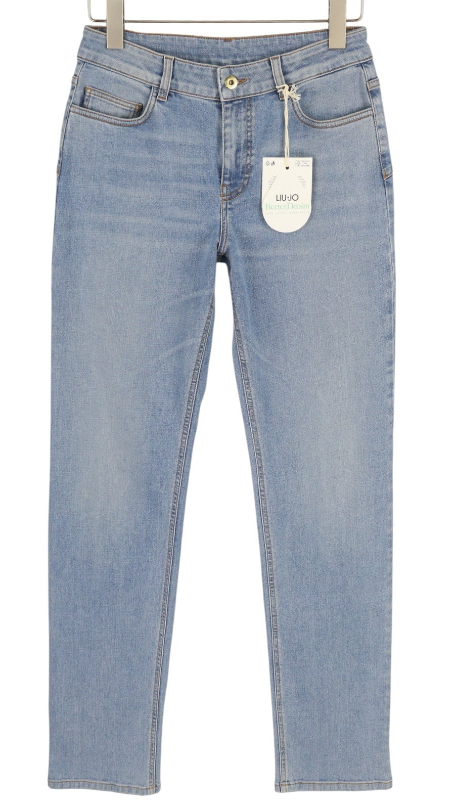Jeans Slim mit geradem Bein