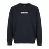 DIESEL Men Sweatshirt S-Gir 250238 Off 2XL Blue Crew Neck Long Sleeve Pull On