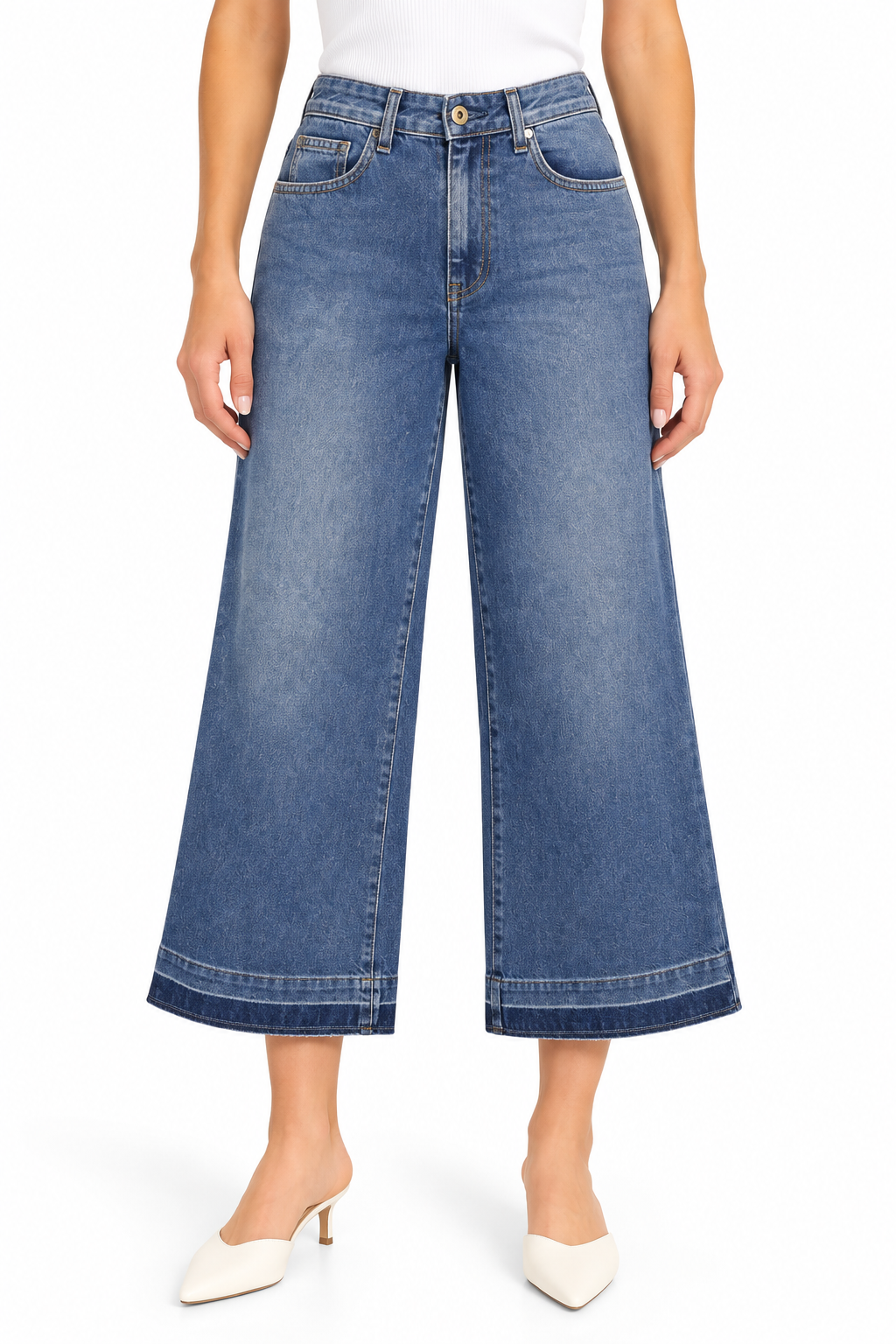 Cropped-Jeans