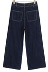 Jeans Flare Patch Pocket