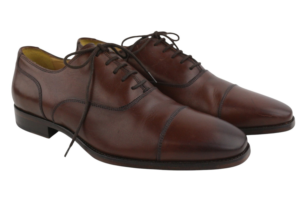 Formelle braune Lederschuhe