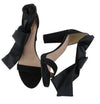 Black Leather Heels