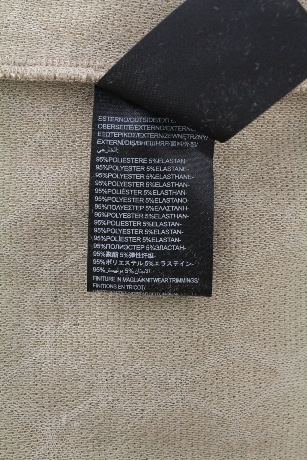 JOHN RICHMOND Mens Set M Brown Patterned Sweatshirt Straight  Pants 2 Pc