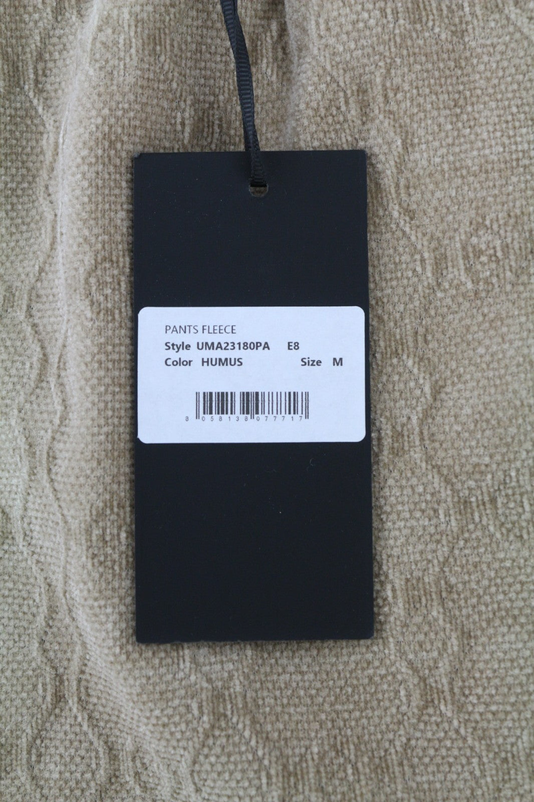 JOHN RICHMOND Mens Set M Brown Patterned Sweatshirt Straight  Pants 2 Pc