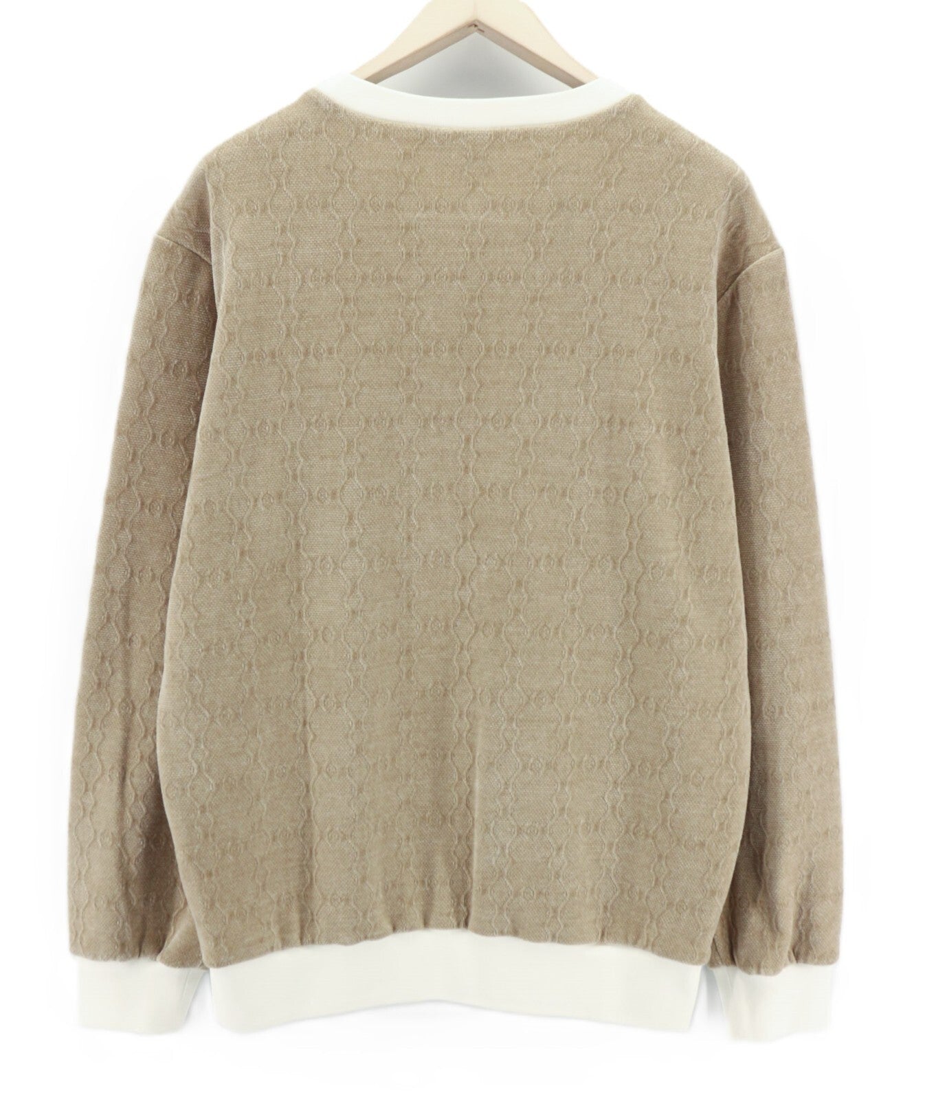 JOHN RICHMOND Mens Set M Brown Patterned Sweatshirt Straight  Pants 2 Pc