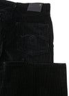 Hose Charlotte Schwarzer Samtstreifen