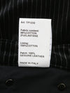 Trousers Charlotte Black Velvet Stripe