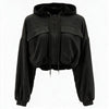Black Polyester Sweatshirt