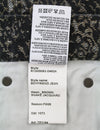 Jeans Boyfriend Brown Snake Jacquard