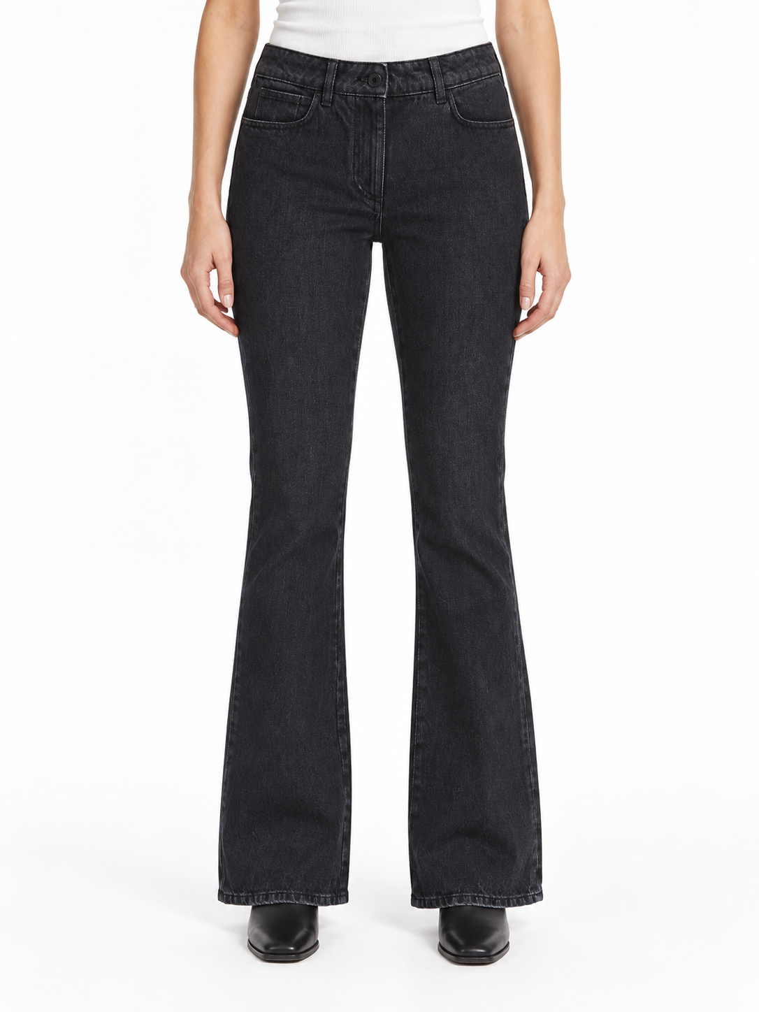 Schwarze Jeans aus Denim