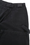 Black Canvas Trousers
