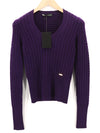 Purple Wool Jumper