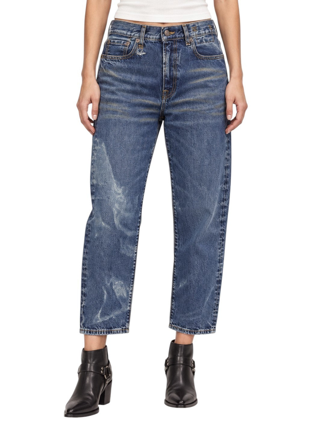 Boyfriend Bowery Indigo-Jeans