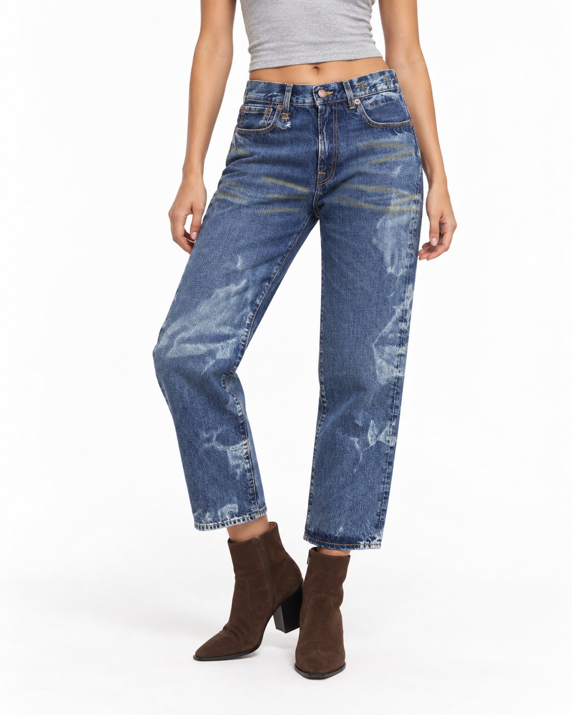 Boyfriend Bowery Indigo-Jeans