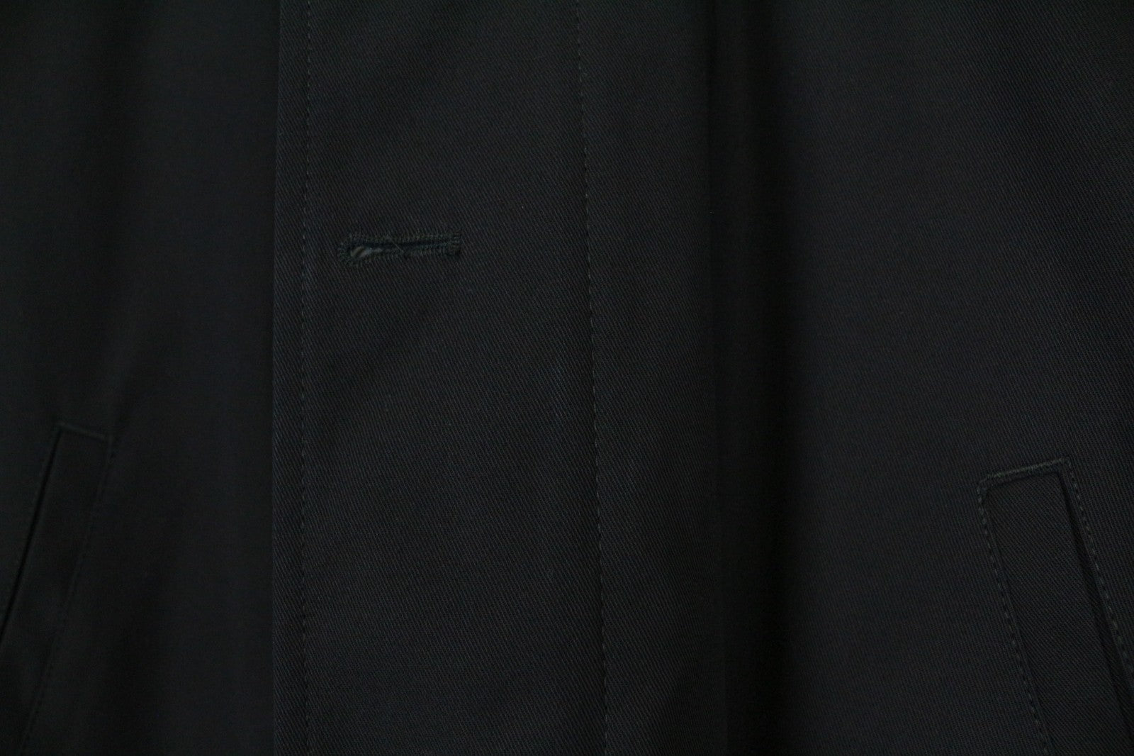 SANDRO Men's Jacket XS Navy Blue Casual Cotton Hooded Single-Breasted Coat