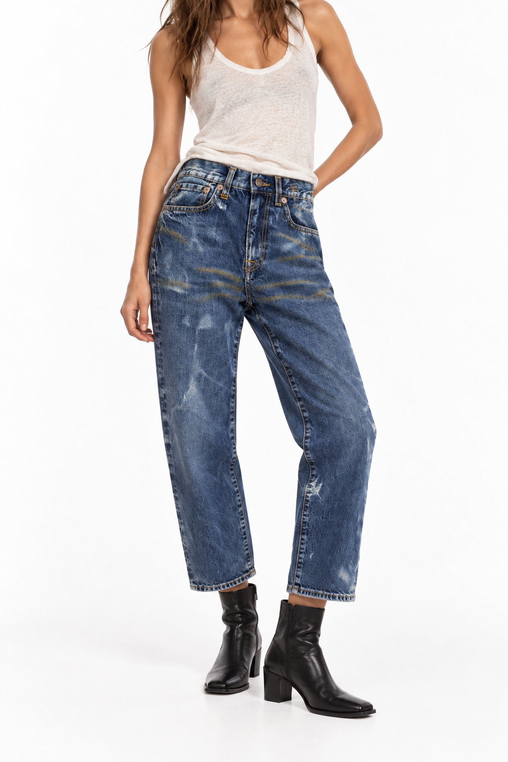 Jeans Boyfriend Bowery Indigo