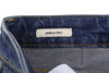 Jeans Cuffed Boy Straight Dalston Selvedge Blue Stretch