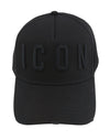 Black Cotton Cap
