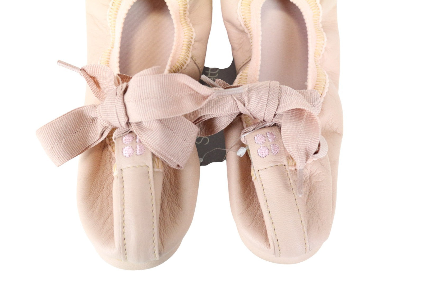 SWEATY BETTY Prima Women's Shoes UK7 Ballet Flats Pink Cotton Low Top Style