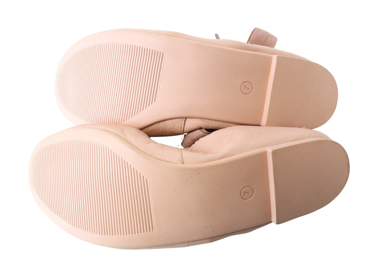 SWEATY BETTY Prima Women's Shoes UK7 Ballet Flats Pink Cotton Low Top Style