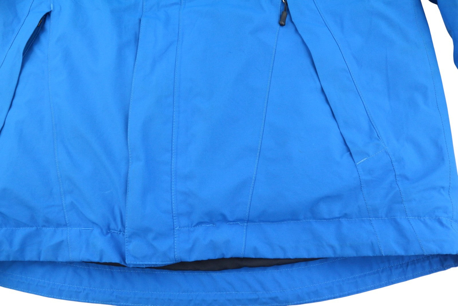 THE NOTH FACE Men Jacket M Blue Skiing Insulated Hooded Snow Skirt Dry Vent