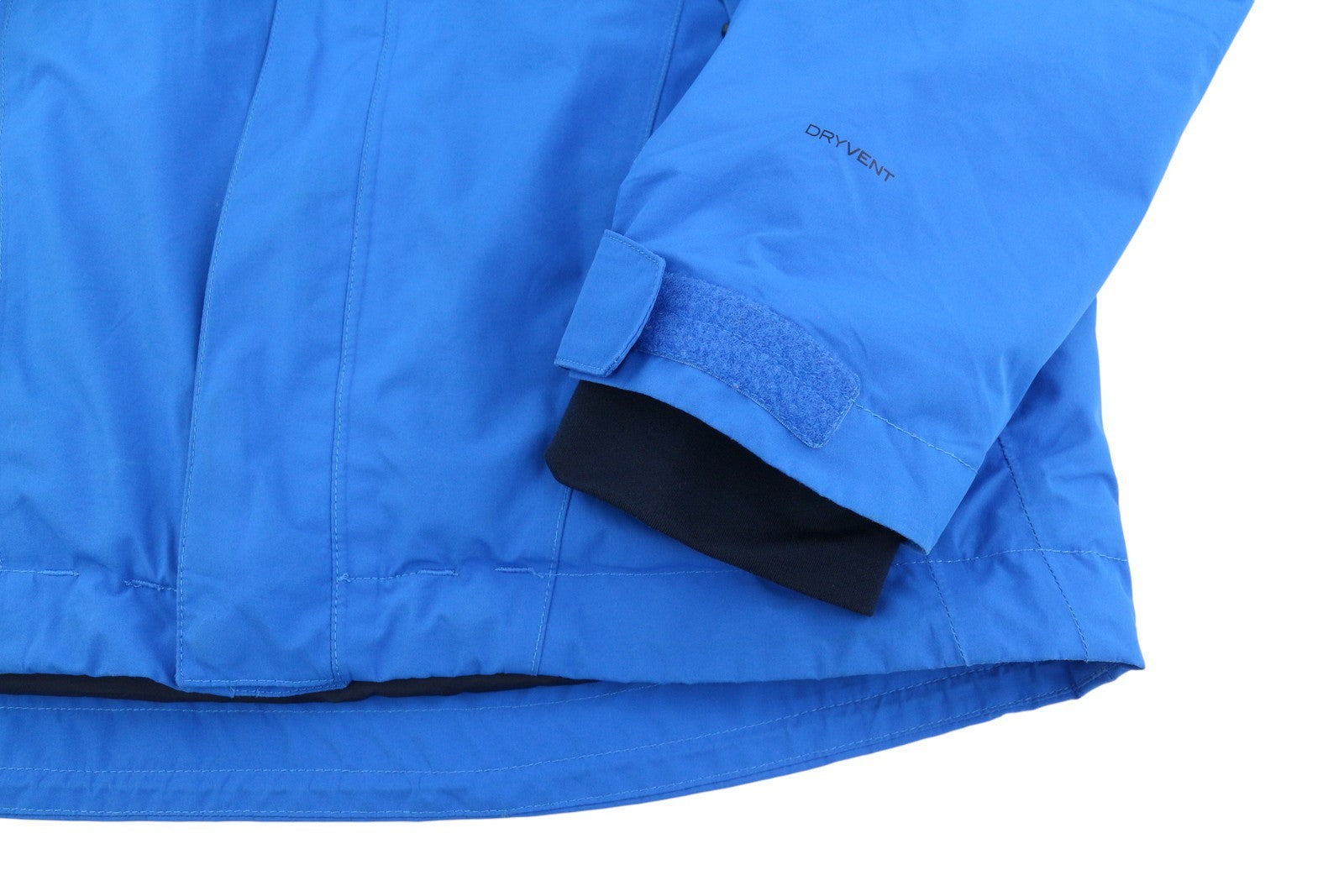 THE NOTH FACE Men Jacket M Blue Skiing Insulated Hooded Snow Skirt Dry Vent