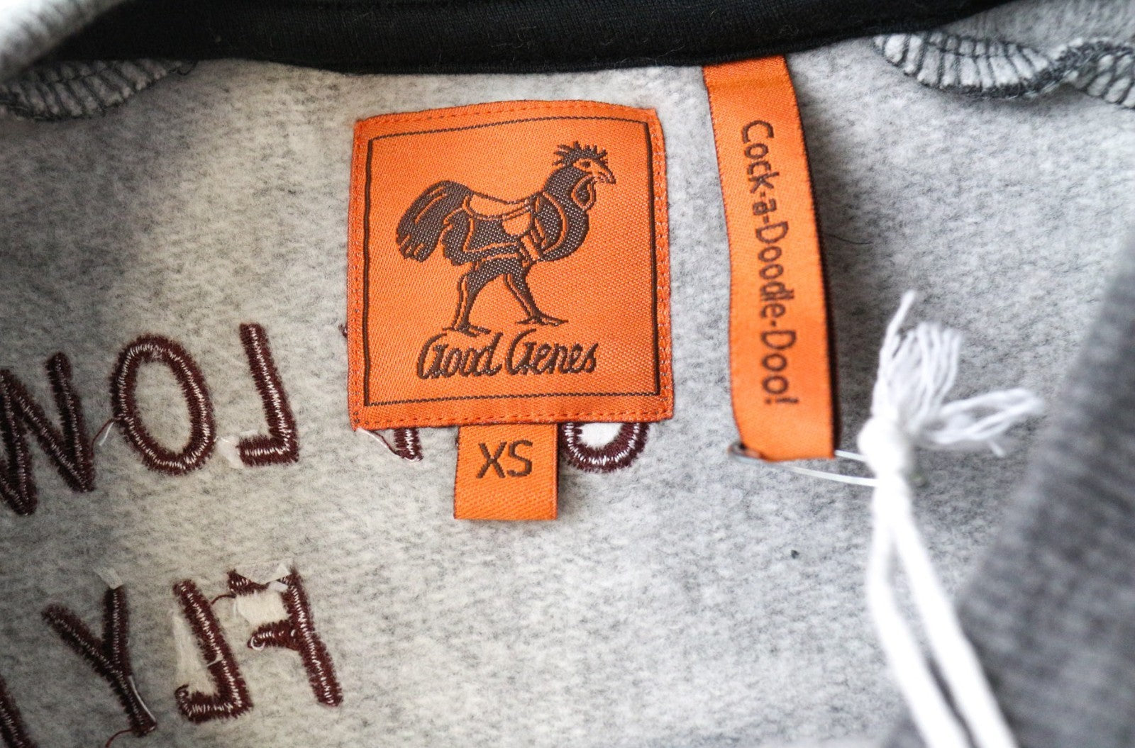 GOOD GENES Women's Sweatshirt XS Grey Blend Pullover Casual Long Sleeve Top