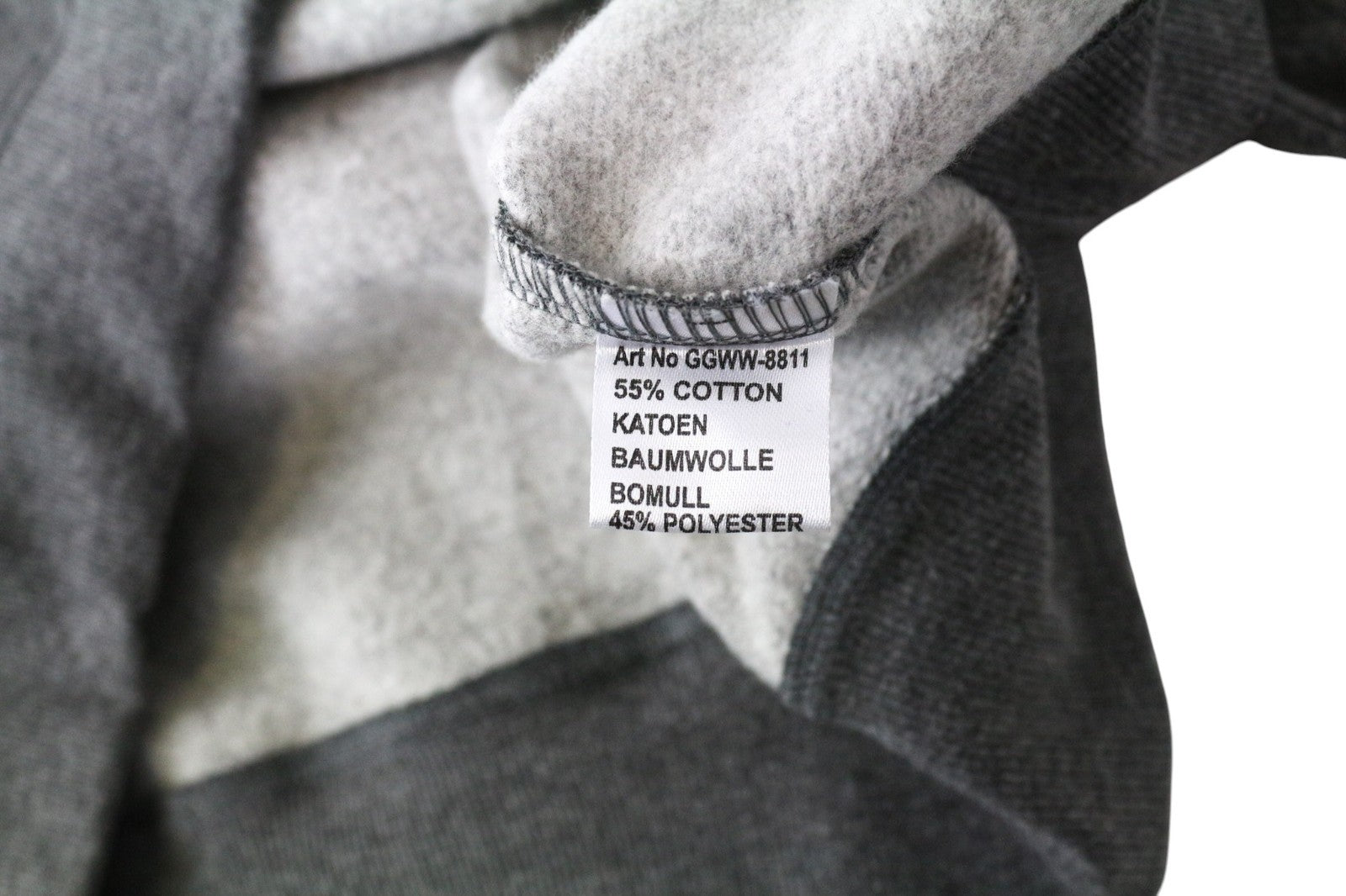 GOOD GENES Women's Sweatshirt M Grey Blend Pullover Long Sleeve Casual Style