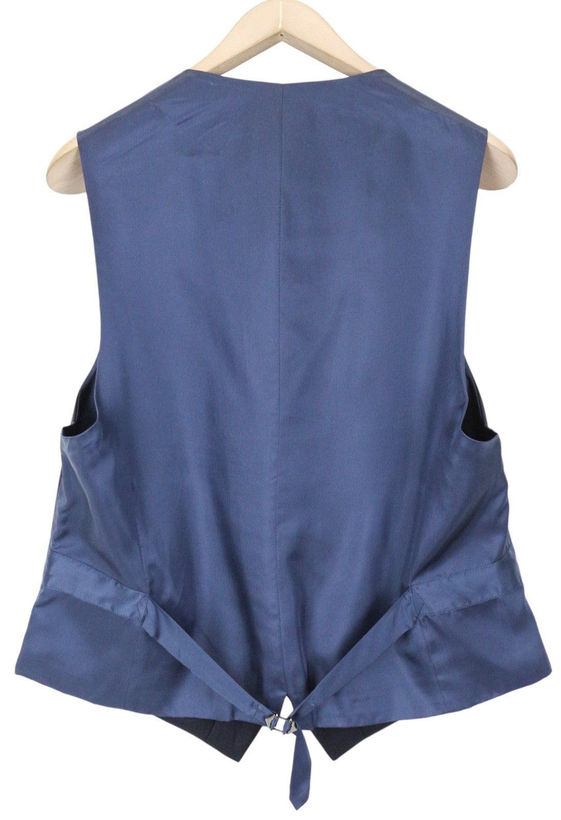 SUITSUPPLY Ferrara Men's Waistcoat UK42S Navy Wool Single-Breasted Classic