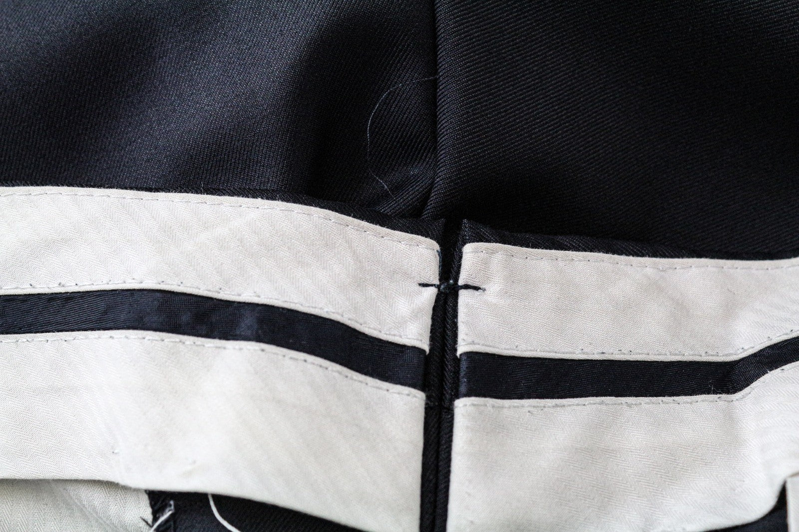 SUITSUPPLY Ferrara Men's 2Pc Suit UK44R Navy Wool Trousers Waistcoat Classic