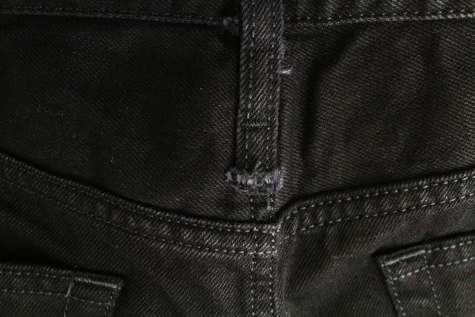 DIESEL Mharky 0093F Men's Jeans W34 Black Slim Fit Plain Denim 5 Pocket Style