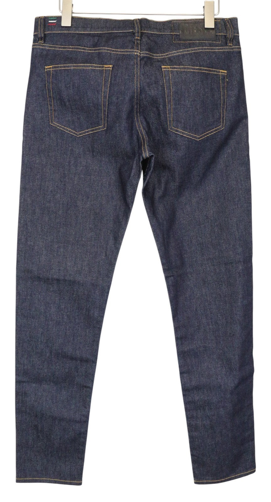 DIESEL D-Strukt 082AC Men's Jeans W34/L34 Dark Blue Cotton Stretch Tapered Fit