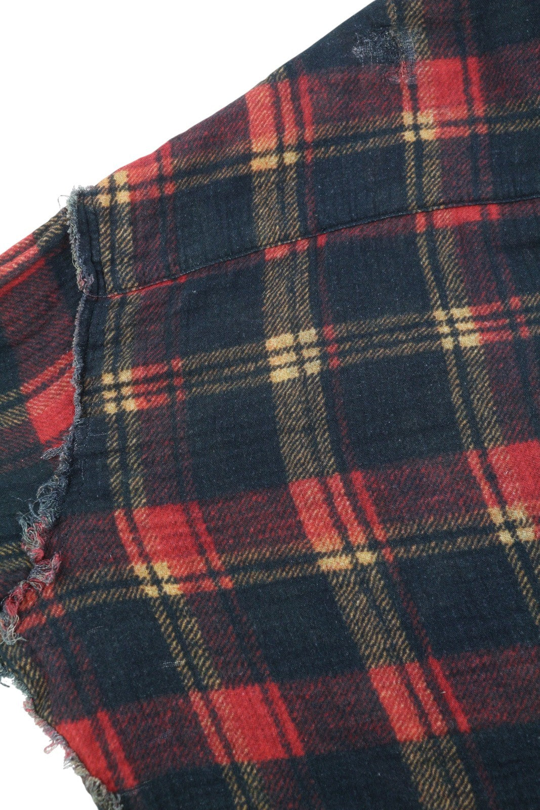 R13 Reversible Drop Neck Women Shirt XS Patterned Oversize Distress FW25 RRP1045