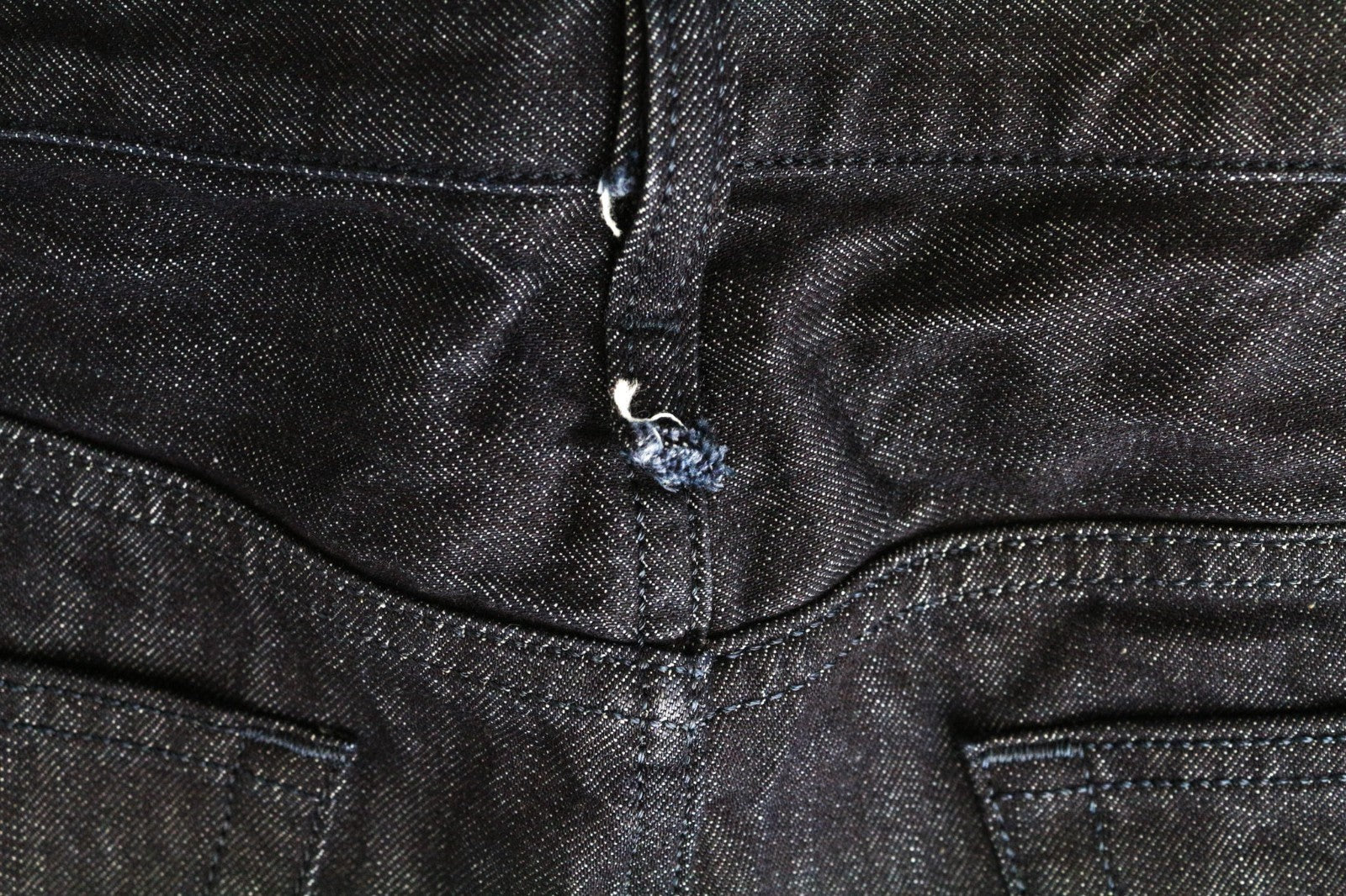 DIESEL Mharky 0890Q Men's Jeans W34 Dark Blue Cotton Slim Fit 5 Pocket Denim