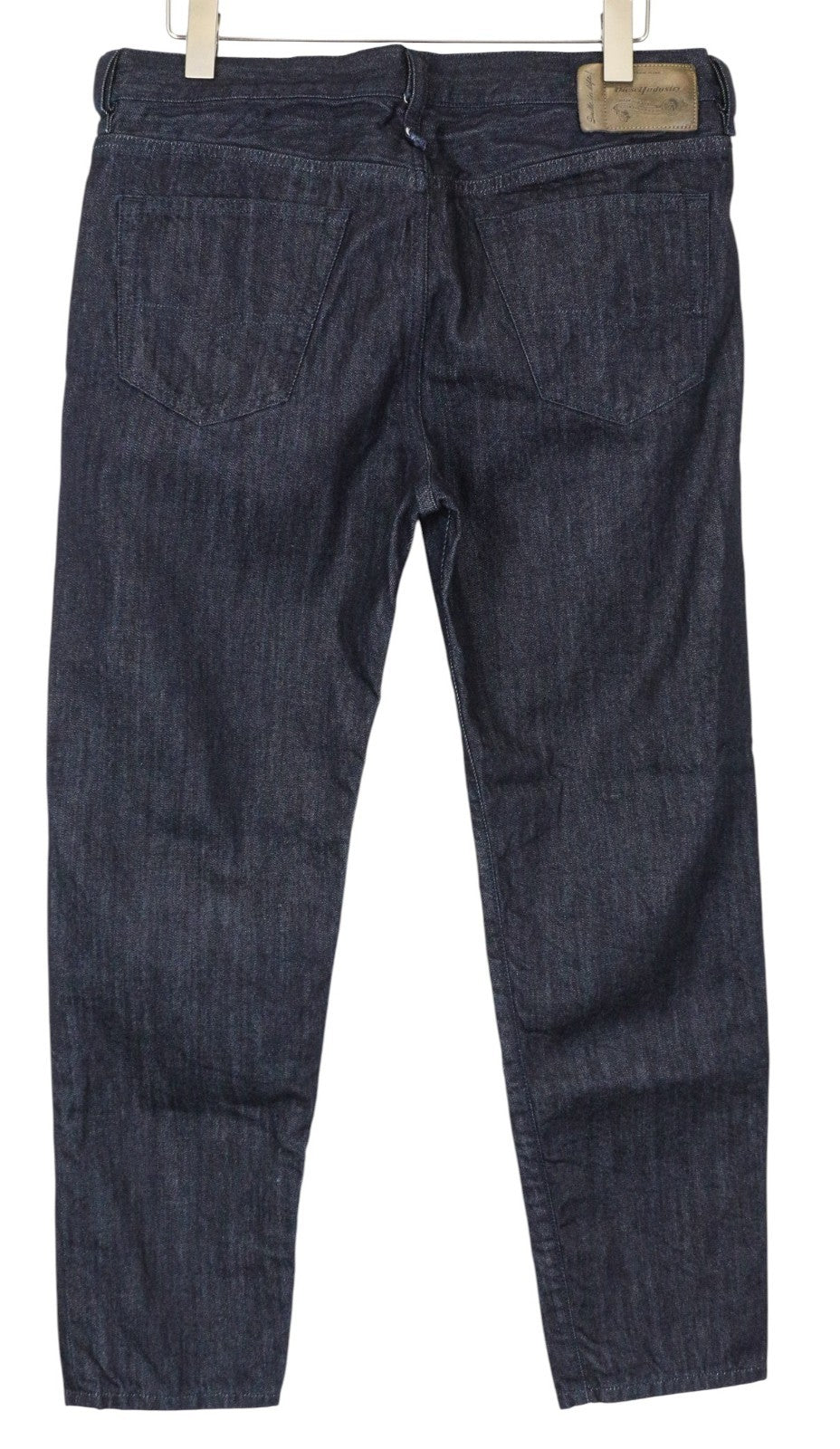 DIESEL Mharky 0890Q Men's Jeans W34 Dark Blue Cotton Slim Fit 5 Pocket Denim