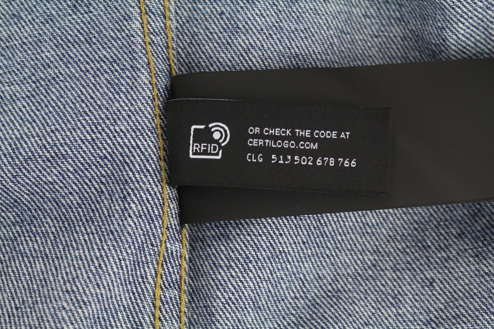 ALANUI Pacific Roads Cropped Denim Women Shirt S Blue Distressed Hems RRP815