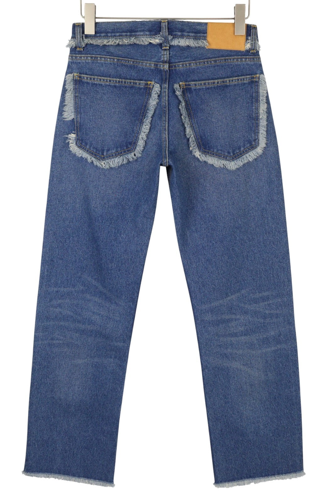 ALANUI Pacific Roads Regular Women Jeans W26 Zip Fly Distressed Faded Denim