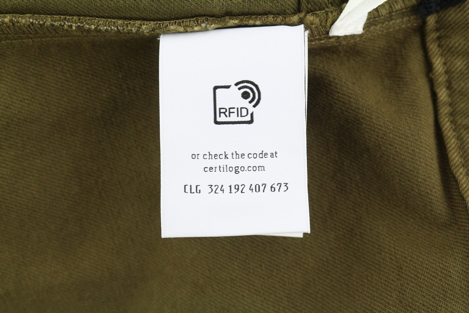 OFF-WHITE c/o VIRGIL ABLOH Gothic Drill Relax Men Jeans W33 Brown Cargo F25