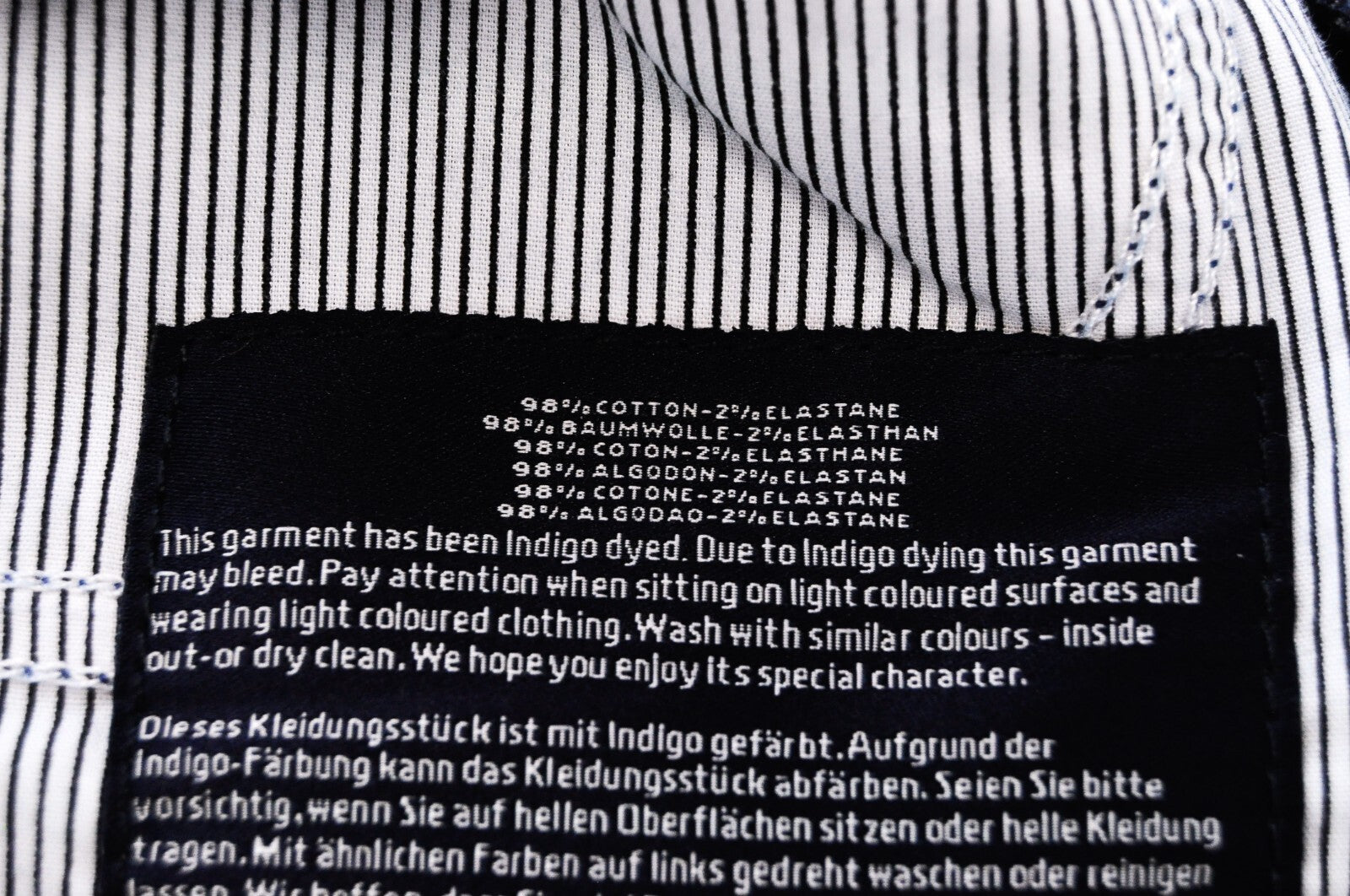 GANT Carol Women Jeans W29/L34 Blue Regular Bootcut Garment-Dyed Stretch