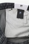 PT TORINO Women Jeans Tracy W30 Grey Denim Washed Straight  Ankle Length