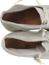 Grey Leather Desert Boots