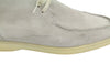 Grey Leather Desert Boots
