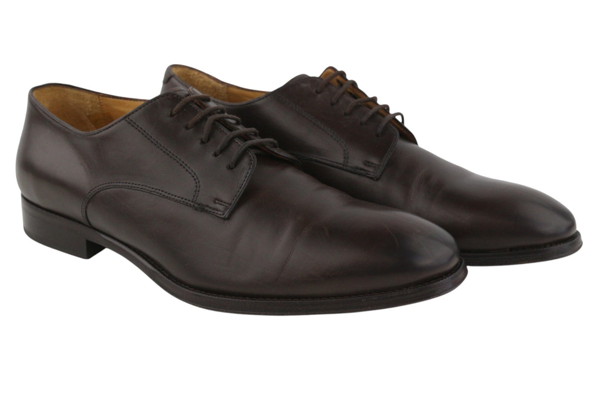 Brown Leather Formal Shoes