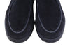 Blue Leather Desert Boots