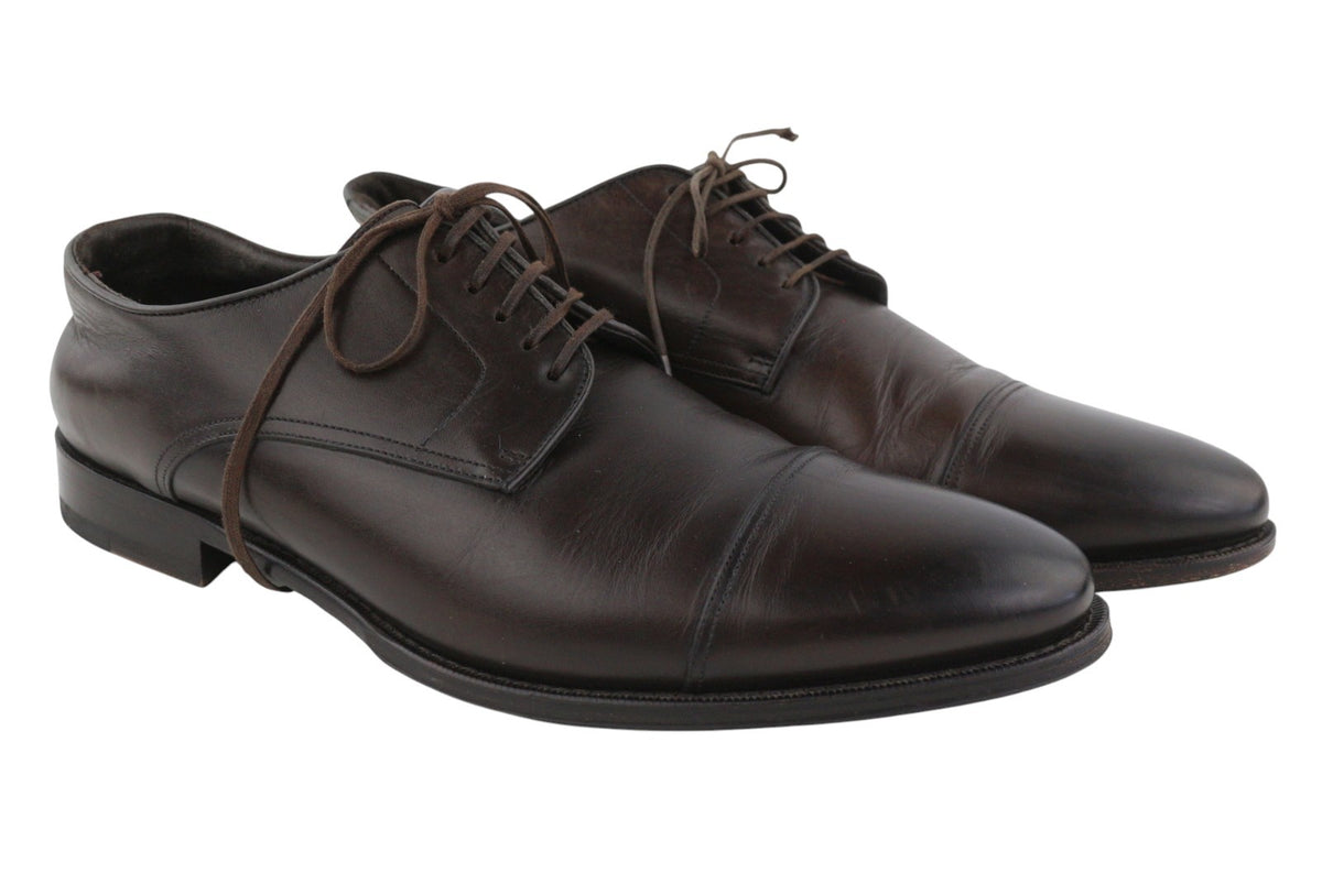 Brown Leather Formal Shoes