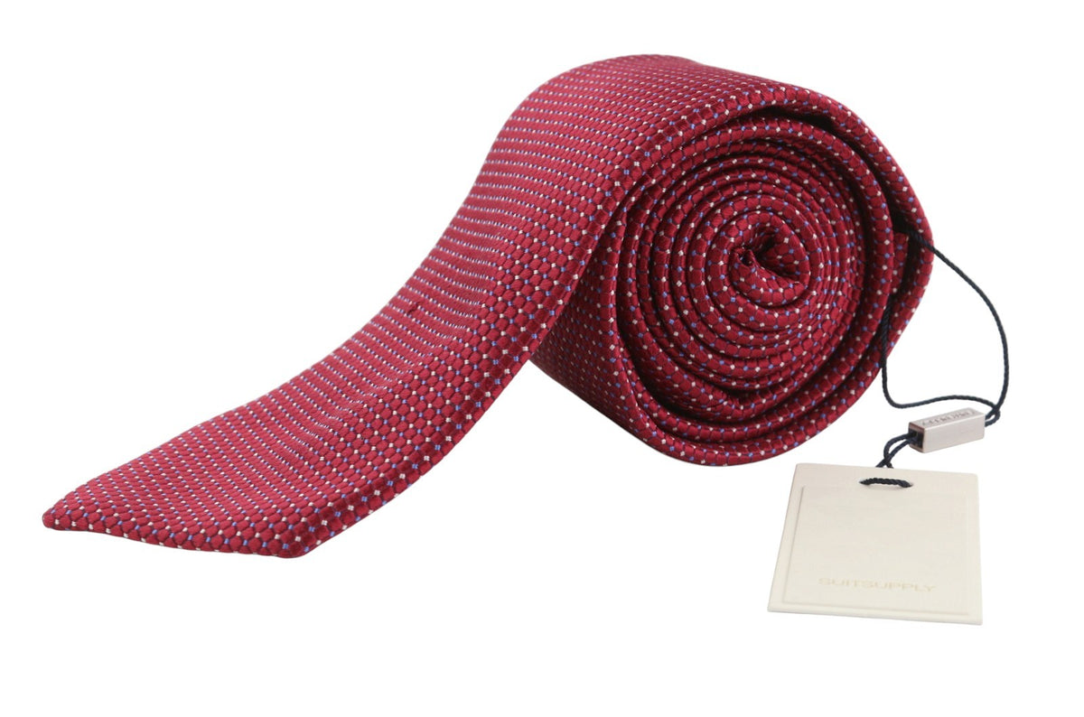 Red Silk Tie