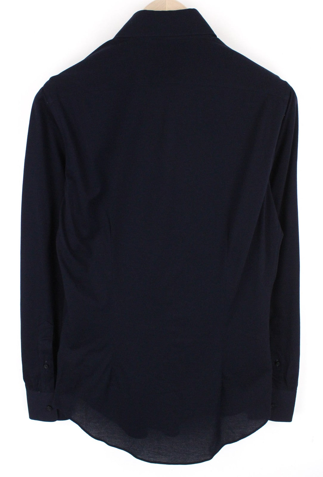 SUITSUPPLY Men's Formal Shirt ~XS Dark Navy Extra Slim Pure Cotton Casual